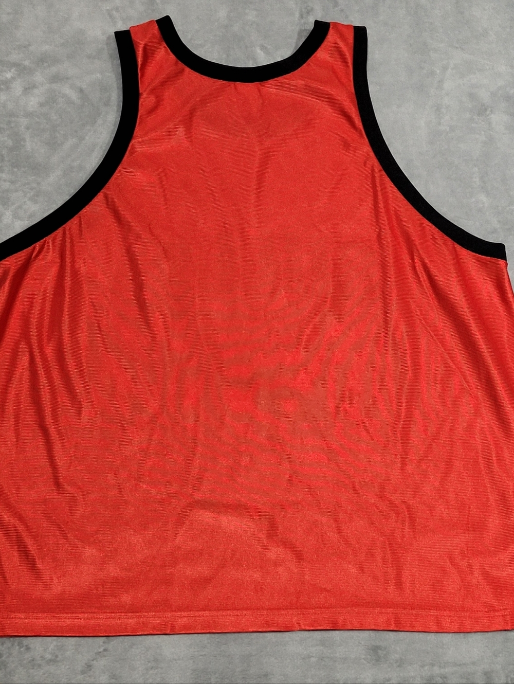Vintage 90s NBA Chicago Bulls Logo 7 Red Basketball Practice Jersey Size X-Large - Picture 5 of 7